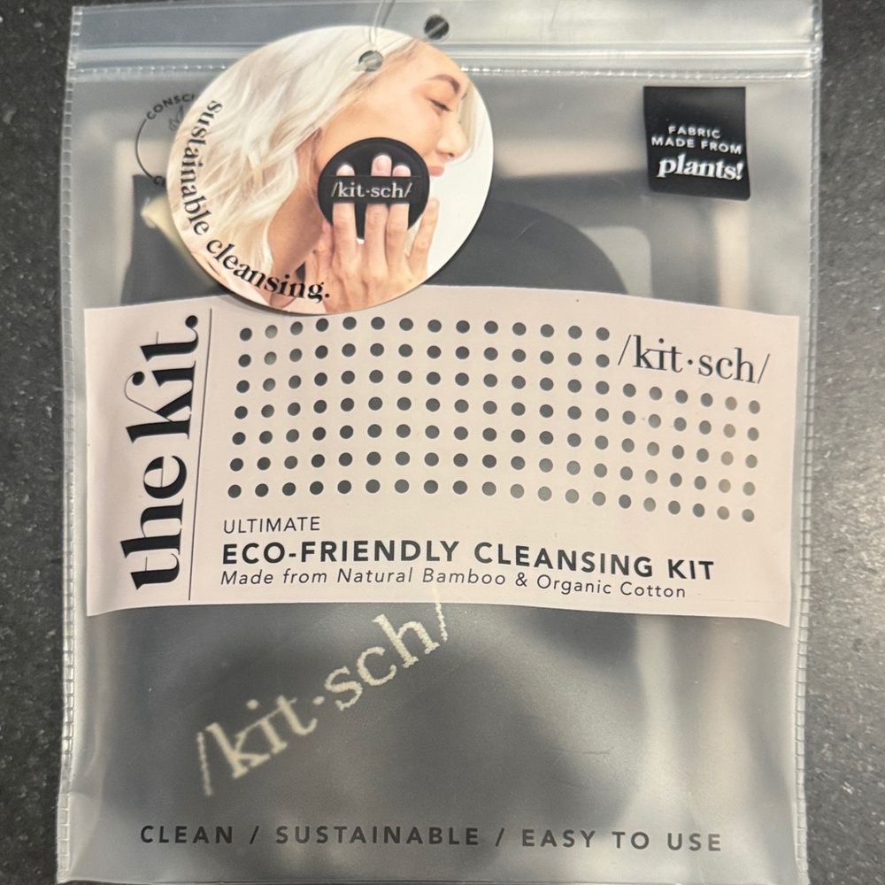 Kitsch Ultimate Cleansing Kit - Black and White